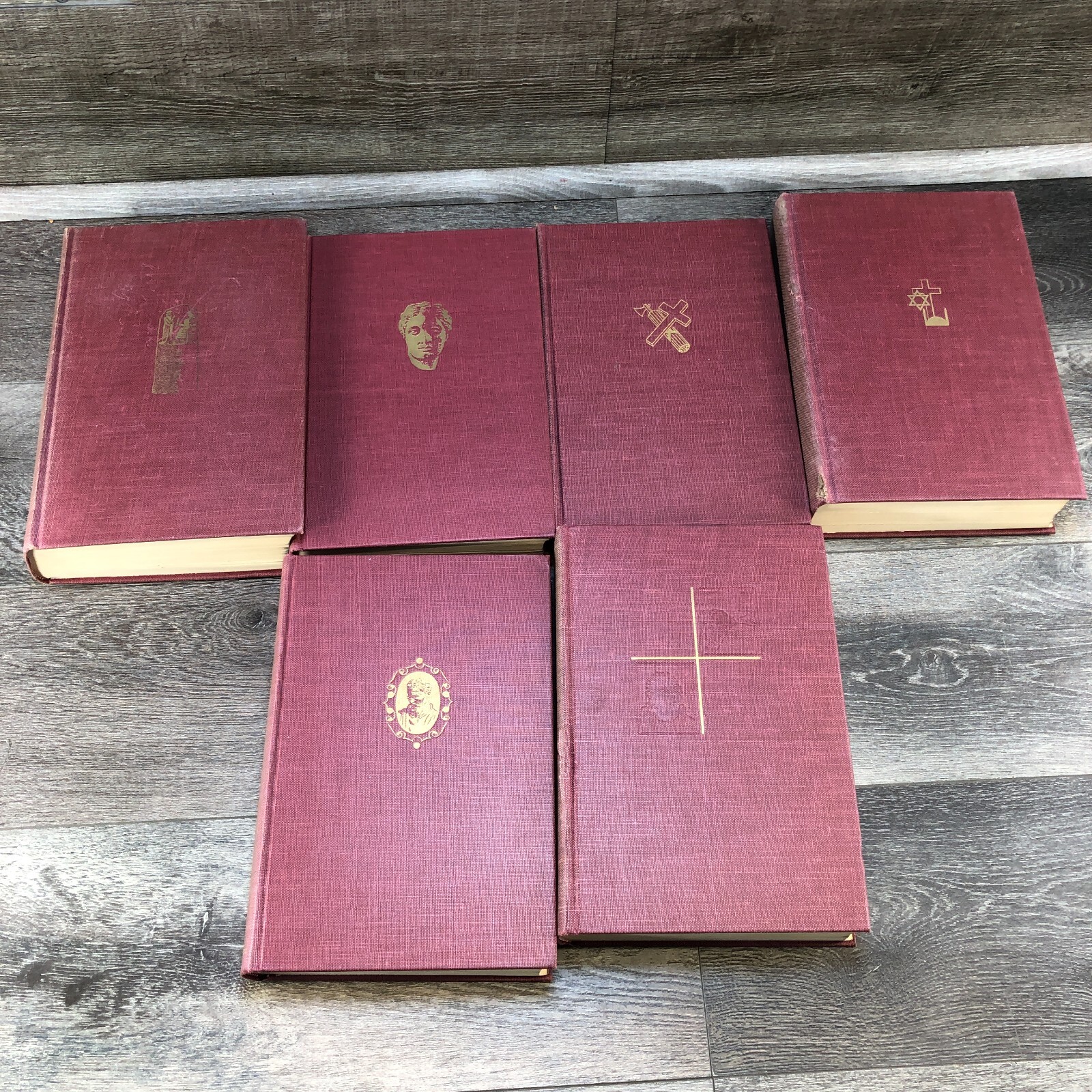 Story Of Civilization Volume 1-6  Durant Hardcover 1930s-50s