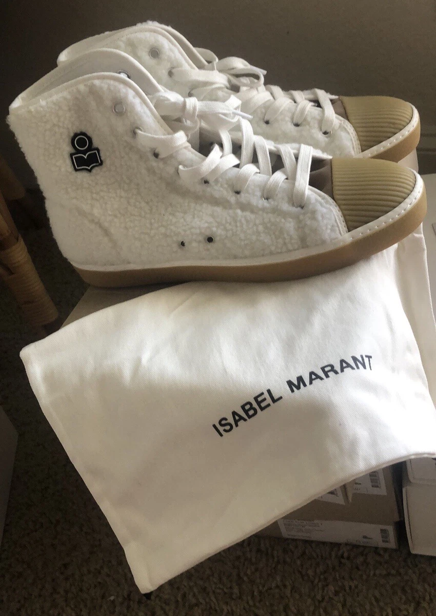 lindre Pounding Disco Isabel Marant Fake Fur Logo Sneaker FR39 $370 | eBay