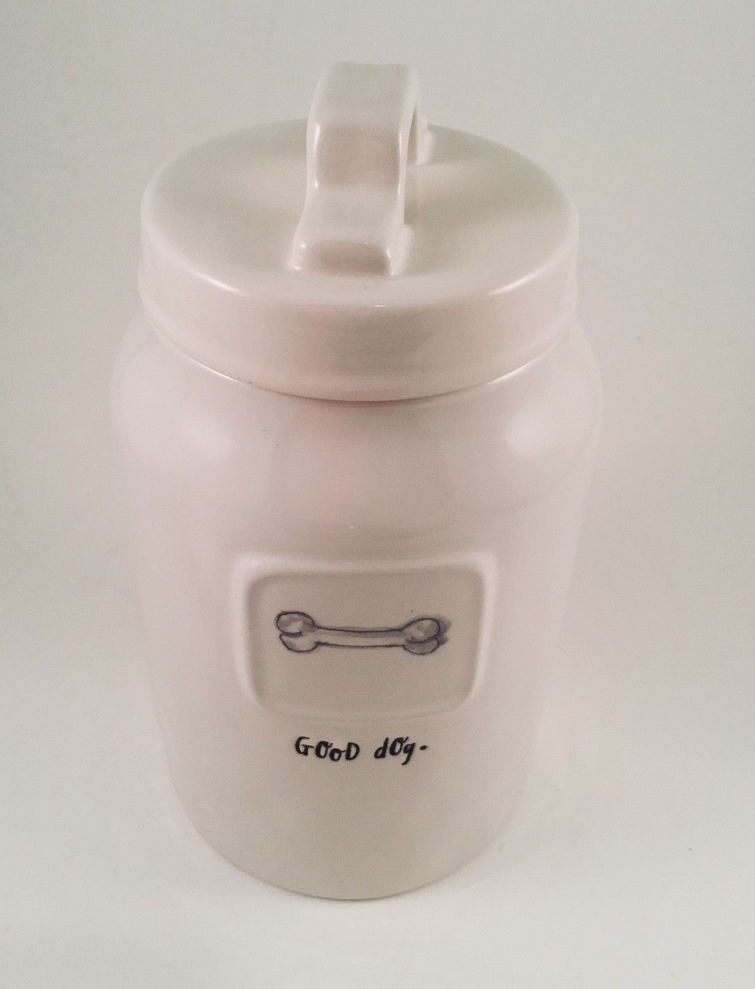 rae dunn good dog jar