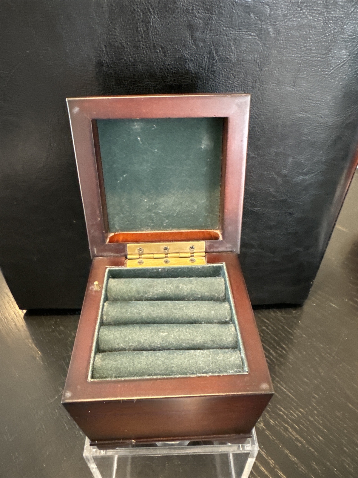 Bombay Co Ring Box Music Box Hinged Lid. 4"Tall 094 Z26 WORKS eBay