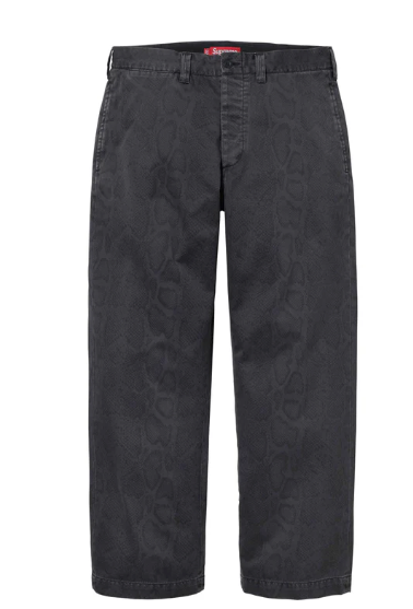 supreme Snake Print Chino Pant 34 逃れ チノパン supreme Snake Print Chino Pant 34 逃れ チノパン