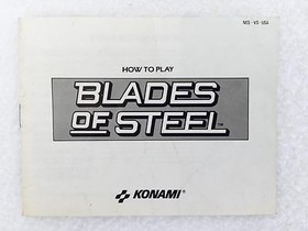 Nintendo NES Video Game - BLADES OF STEEL -  Cleaned Tested Working KONAMI