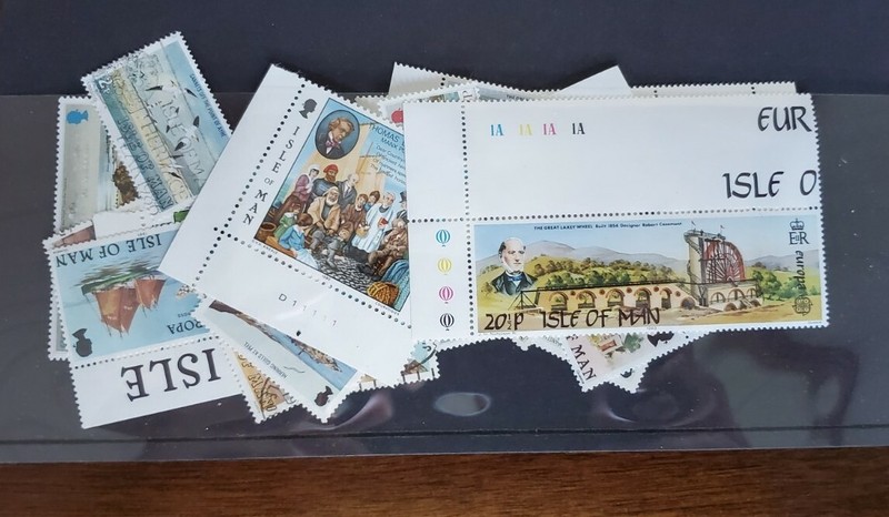 25 Different Isle Of Man Stamps