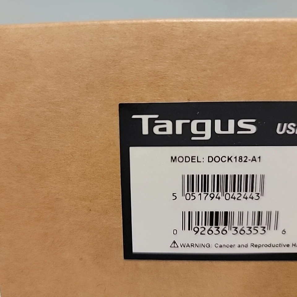 BRAND NEW Targus USB-C Universal Dual Video 4K Docking Station 100W Pwr Delivery - Image 2 of 2