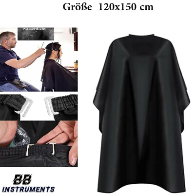 SLITE TECH SPORTS Friseurumhang Haarschneideumhang mit Hakenverschluss wasserabweisend 120x150cm