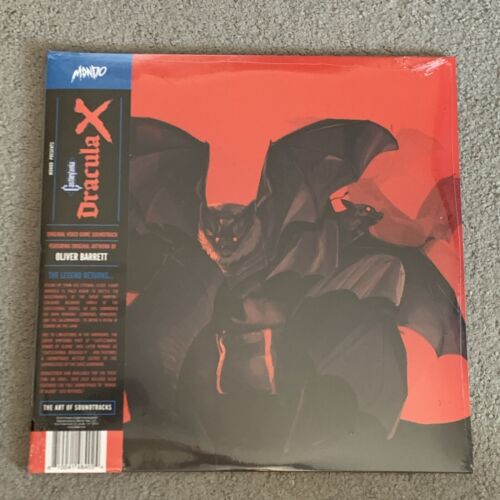 Mondo Castlevania Rondo Of Blood/Dracula X Trans Blau Rot Vinyl Neu Versiegelt - Bild 2 von 2
