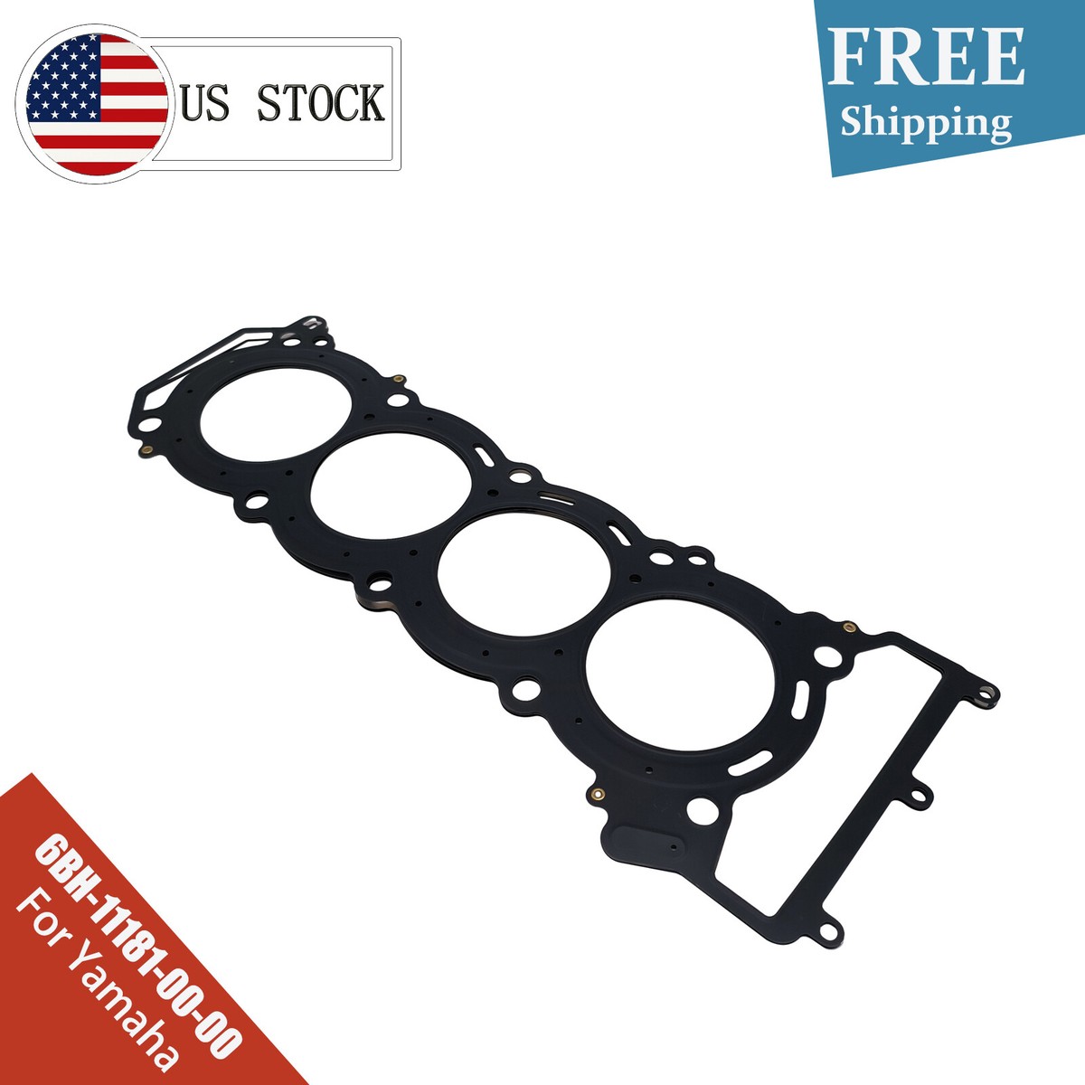 Head Gasket 6BH-11181-00-00 For Yamaha 1800 6JC-11181-00-00 09-22