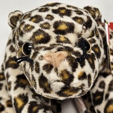 NWT Ty Beanie Babies "Freckles" The Spotted Leopard 1996 9 Inch Plush Toy
