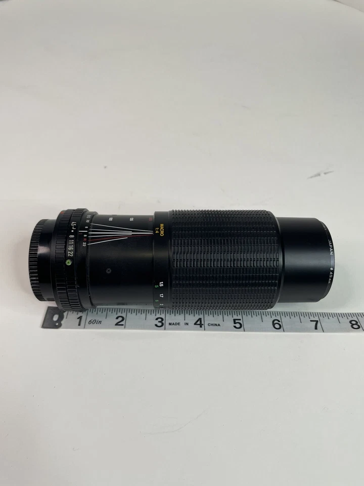 Albinar Adg 80-200mm, Auto Zoom Macro 1:4.5-5.6, Camera Lens 2x Teleconverter 49 - Image 4 of 4