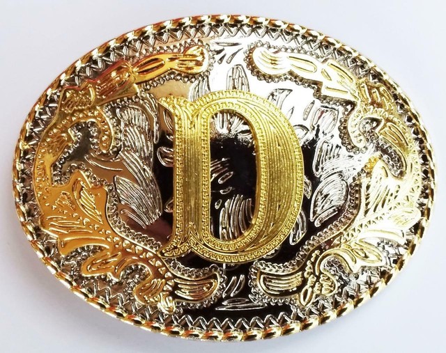 letter d belt buckle