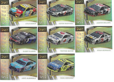 2017 Select SPEED MERCHANTS WHITE  #S18 Ryan Newman #35/50! ONE CARD ONLY!
