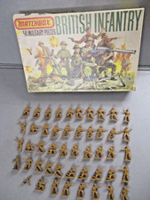 1/72 SET P 5001 MATCHBOX DE 1975 BRITISH INFANTRY AVEC BOITE HO OO
