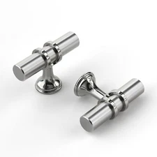 12 pack/Brushed Nickel Cabinet Knobs T-bar Knobs Drawer Knobs Brushed Nickel ...
