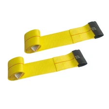 4" x 3' Roll Off  Winch Straps 2 PCS (sold as set of 2)
