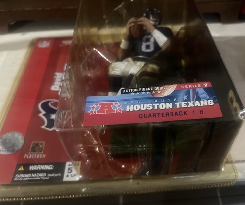 Vtg McFarlane Sports Picks David Carr NFL Houston Texans action figures - Picture 5 of 10