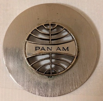 1960s Pan Am Female Ground Staff Brooch - PAA Pin Back