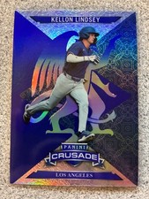 2025 Panini Crusade - Kellon Lindsey #39 Blue Mojo