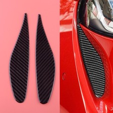 Carbon Fiber Headlight Engine Hood Vent Outlet Cover Fit for Toyota GR Supra A90