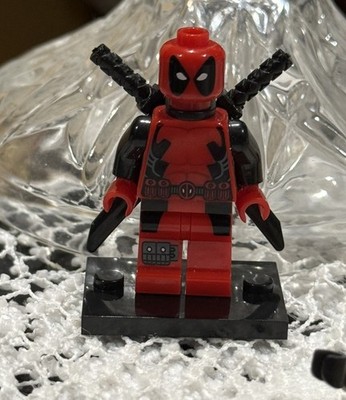 Lego Custom Super Heroes Deadpool Minifigure X-Men Wade Wilson Marvel