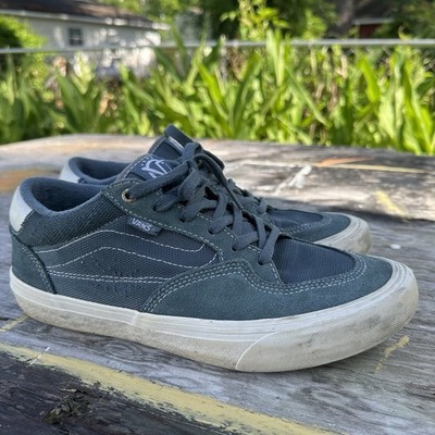 Vans Shoes Mens Size 10 Rowan Pro Sneakers Skateboarding Leather Casual Blue
