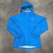 The North Face Youth XL Girls 18 Resolve HyVent Waterproof Blue Outdoors Jacket
