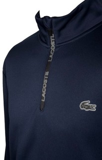 Lacoste Polyester Quarter Zip Sweatshirt Mens XL Navy Terraces 80s Casuals Skins