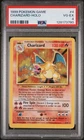 1999 POKEMON BASE SET UNLIMITED #4 CHARIZARD-HOLO PSA 4