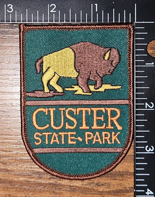#ad #ad Custer State Park South Dakota Buffalo Travel Souvenir Patch $19.95