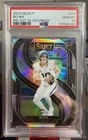Bo Nix 2024 Panini Select #117 Die-Cut Silver Prizm RC PSA10 GEM MT