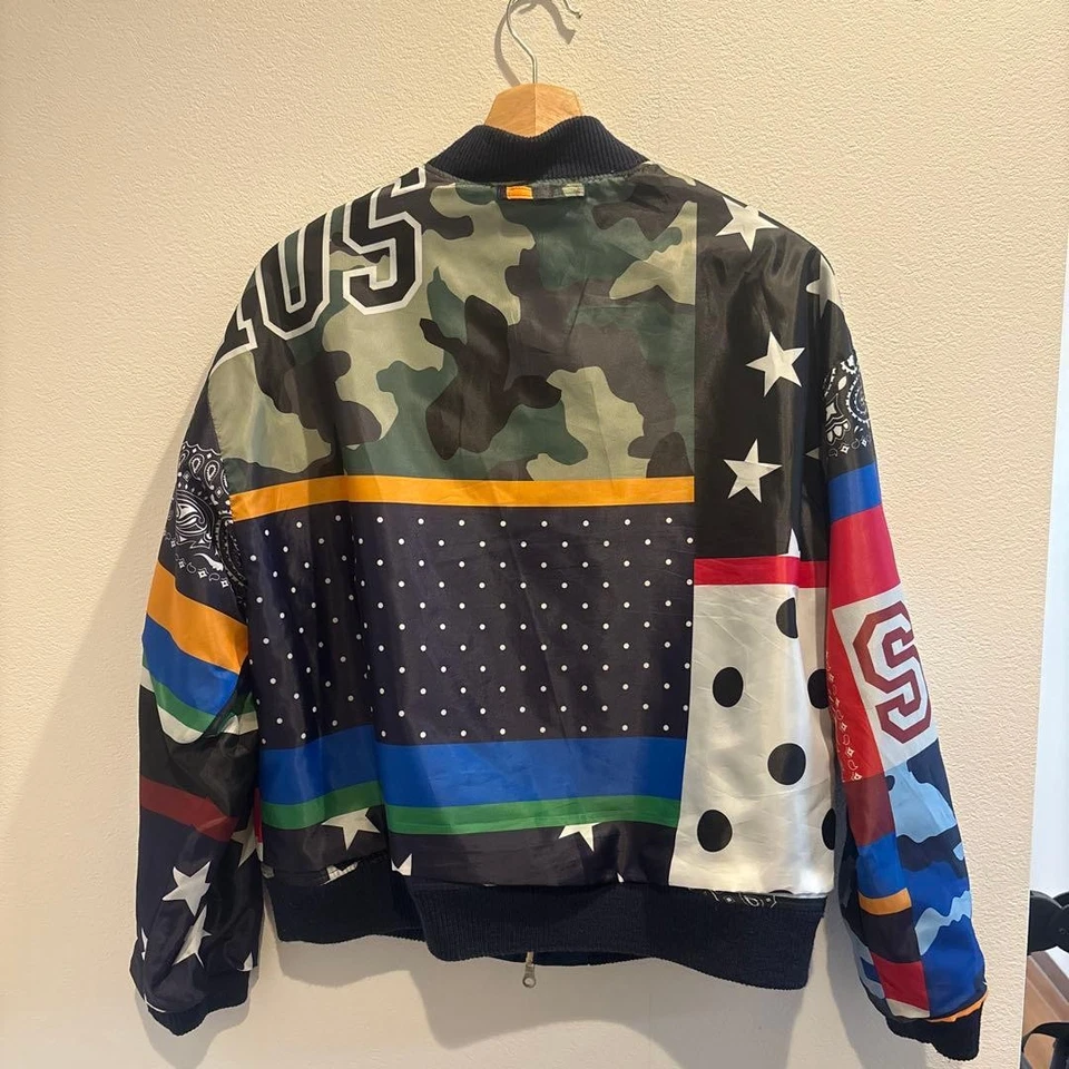 SOPHNET Reversible Souvenir Jacket Navy M Nylon Used - Image 2 of 4