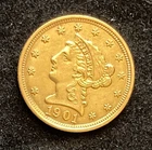1901 $2.50 Gold Liberty Coin