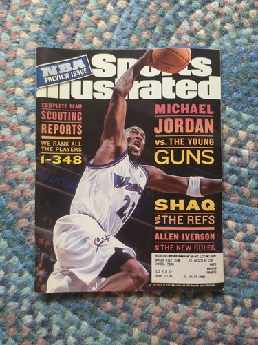 October 29, 2001 Michael Jordan, Washington Wizards Sports Illustrated