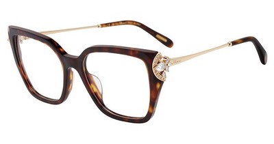 Chopard VCH402S Eyeglasses Eye Glasses 0909 Classic Havana Authentic New 53mm Un