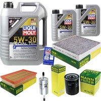 Mann Inspektionspaket 7L Liqui Moly Special Tec 5W-30 FüR Jaguar XF 4.2
