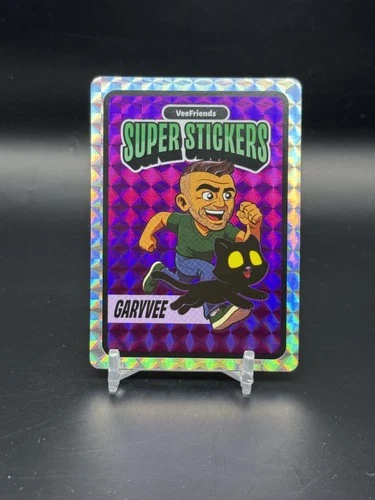 2025 Vee Friends Garyvee / Black Cat Limited Manga Series Super Stickers KM1