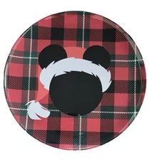 St. Nicholas Square Disney Mickey Mouse Holiday Melamine Plate Set of 4 Plates