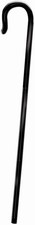 Black Cane Shepards Hook Costume Prop