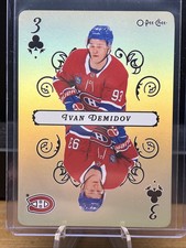 Ivan Demidov Rookie 2025-26 O-Pee-Chee #3 Playing Cards