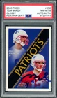 Tom Brady Signed 2000 Fleer Glossy RC 352 Patriots PSA 8 PSA/DNA #97231761