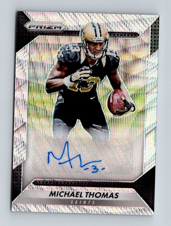 79723 2016  Prizm Rookie Autograph Prizms  Wave  Michael Thomas BK$150 118/149