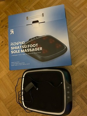 RENPHO Fußmassagegerät mit Wärme Shiatsu RF-FM062