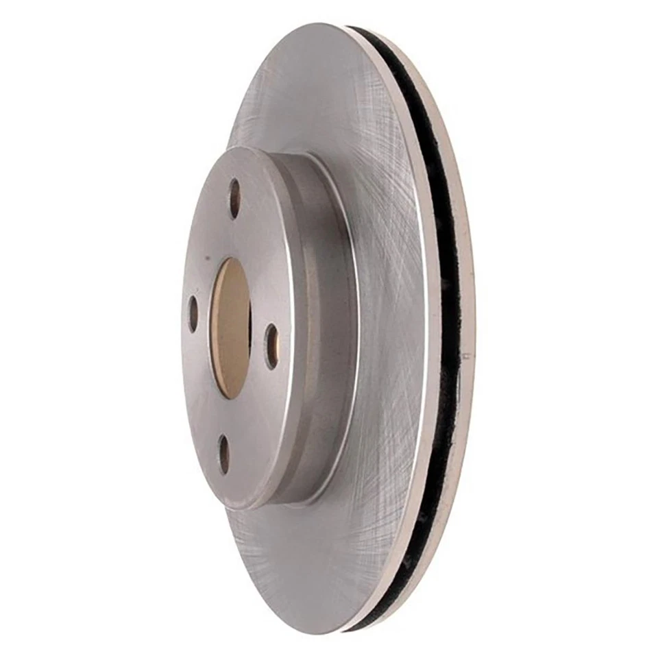 Kit de rotores de freno delanteros + pastillas metálicas y herrajes para Toyota Tercel 1991-1999 Foto 3 de 4