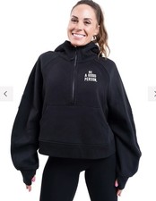 NWT- Lululemon/Be A Good Person - Scuba Oversized 1/2 Zip Hoodie- Size M/L