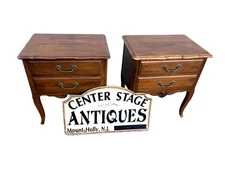 67299 Pair ETHAN ALLEN Maison ?? Nightstand Table Stand s 26 5216 216  630999