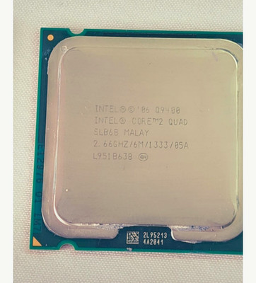 INTEL CORE 2 QUAD Q9400 SLB6B 2,66 GHz 4-Kern LGA775 6MB 1333MHz