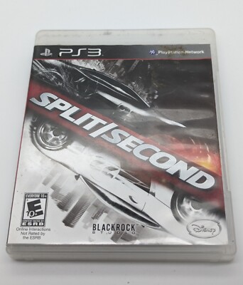 Split/Second (Sony PlayStation 3, 2010) 100% Tested
