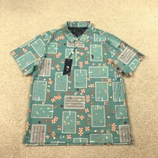 William Murray Polo Shirt Mens Large Fish Outta Water New