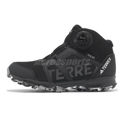 adidas Terrex BOA Mid R.RDY Black Kids Preschool Running Shoes IF7508 | eBay