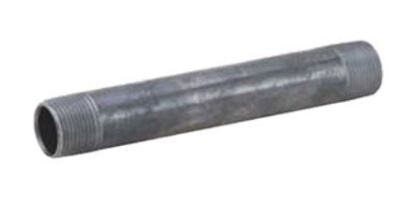 Nipples Nb Pre-Cut Pipe 1 In Nominal Sch 40 Std Thread End Steel 24 In L