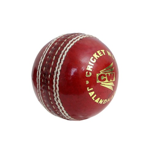 Paquete de 6 bolas de cricket unisex-juventud grado A de cuero rojo club de 6 bolas para personas mayores - Imagen 3 de 4
